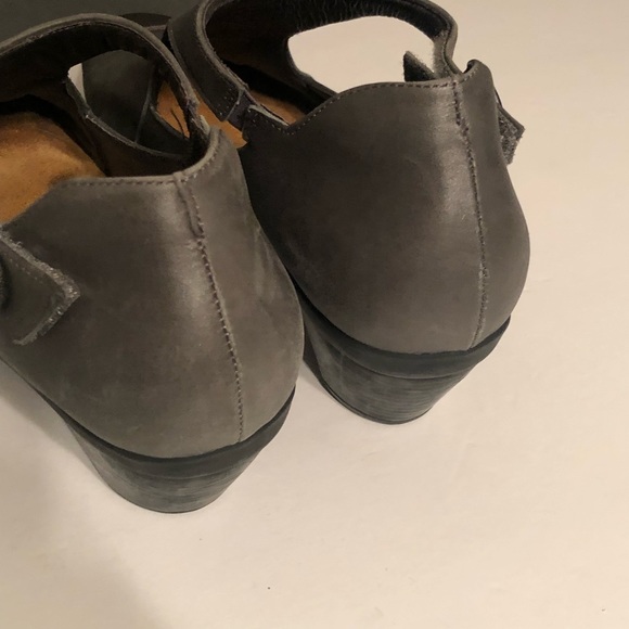 NAOT Womens Gray Mary Jane Strap Heel Sz 8 - Picture 6 of 9